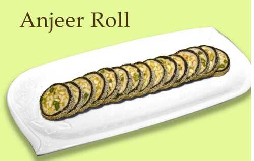 Home Made Anjeer Roll Sweets