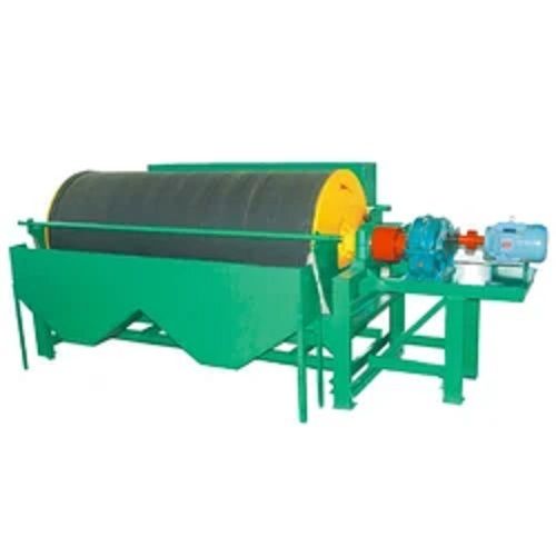 Electric Driven Automatic Wet High Intensity Magnetic Separator - Mild Steel, 450-2500 kg Weight, 1-50 Ton/Hour Capacity | Ferrite Magnet, Three Phase, 220-440 Voltage, 50/60 Frequency, Ideal for Mining and Recycling