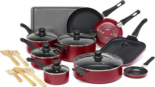 Lightweight Polished Finish Corrosion Resistant Non Stick Cookware Set