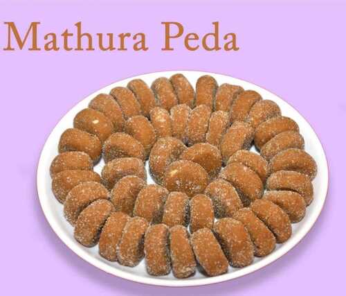 Natural Brown Sweet Mathura Peda
