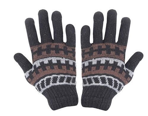 Full Finger Premium Quality And Soft Woolen Gloves