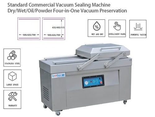 Automatic Dry Wet Oil Powder Four In One Vacuum Packaging Machine