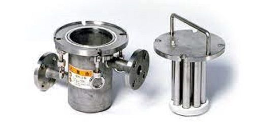 Round Industrial Usage Automatic Powder Coated Magnetic Strainer