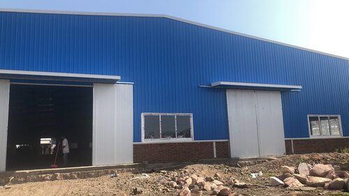 Mild Steel Godown Shed For Industrial Use