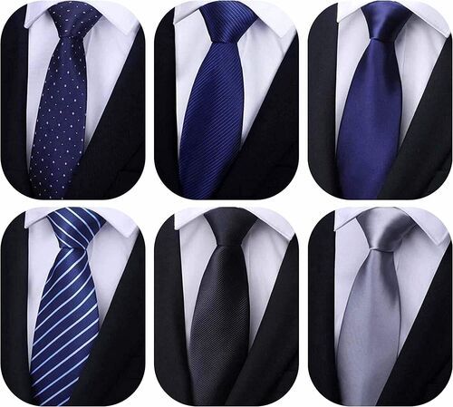 Multi Color Plain And Printed Pattern Corporate Ties