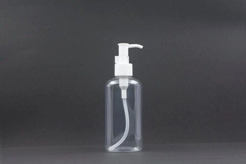 200 Ml Transparent Serum Pump Plastic Bottle