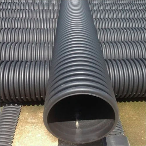 Black Double Wall Corrugated Dwc Pipes