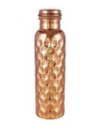 Diamond Hammer Handmade Copper Bottle 
