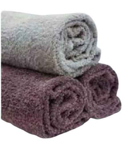 Multi Color Plain Bath Towels For Daily Use