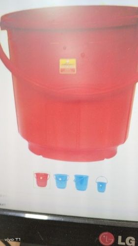 Silver Plastic Bucket Supplier Of Shyamnagar 