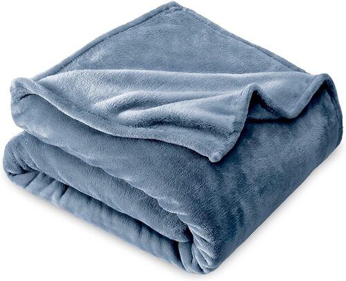 Sky Blue Dyed Woollen Blanket Application: Automotive