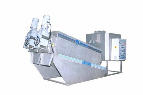 Stainless Steel Automatic Screw Sludge Dewatering Machine Application: Pool