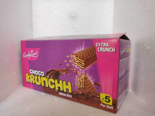 Choco Krunchh Coated Wafers Packaging: Box