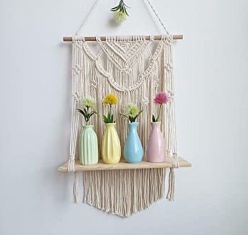 PH102 Macrame Plant Shelf