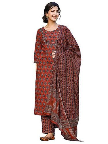 Readymade Salwar Suit Set With Dupatta