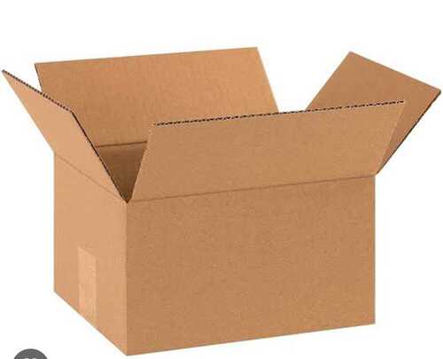 Brown Paper Corrugated Box For Packaging Use