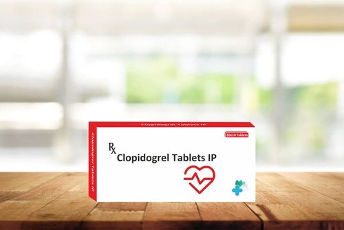 Black Clopidogrel Tablet Ip 75Mg