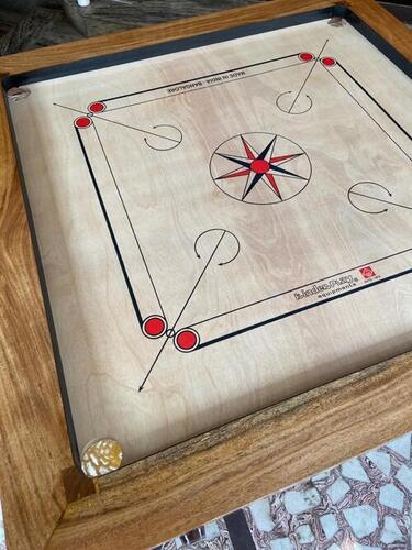 4 Mm Thick 33 Inch Wooden Carrom Board