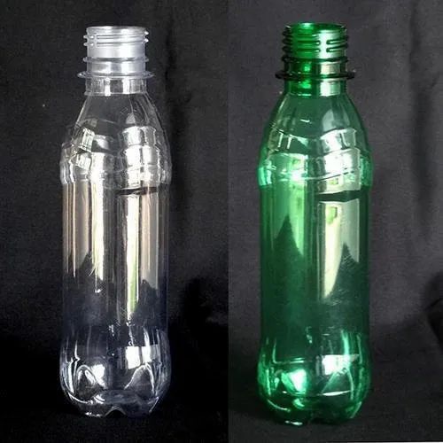 Green And White Soda Storage Pet Bottles