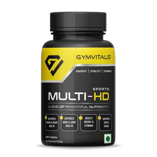 Gymvitals Sports One Daily Multivitamin 60 Tablets