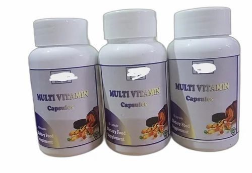 Medicine Grade Herbal Multi Vitamin Capsules Prescribed By A Doctor