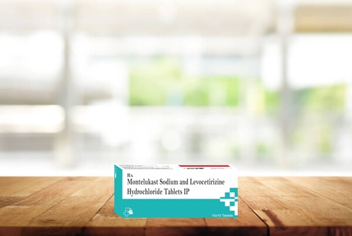 मोंटेलुकास्ट सोडियम 10 मिलीग्राम और लेवोसेटिरिज़िन हाइड्रोक्लोराइड 5 मिलीग्राम टैबलेट