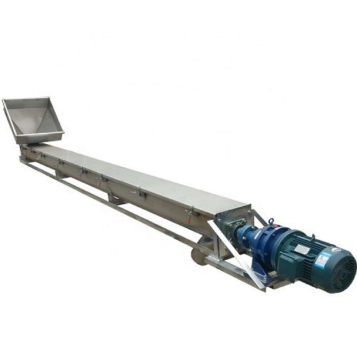 Automatic Screw Conveyor - Stainless Steel, 220-440 V, Hydraulic Control | Oil Resistant, Chain Drive, 1 Year Warranty, Suitable for Chemical and Food Industries