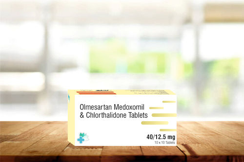 Olmesartan Medoxomil 40 Mg And Chlorthalidone 12.5 Mg Tablets