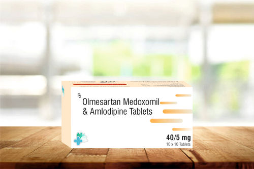 Olmesartan Medoxomil 40mg And Amlodipine 5mg Tablets