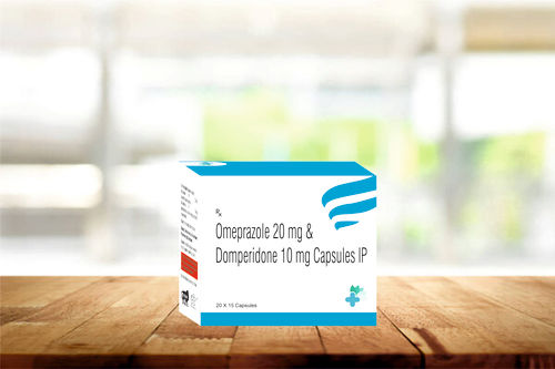 Omeprazole 20 Mg And Domperidone 10 Mg Capsules