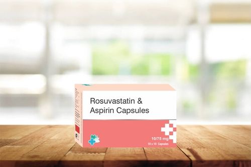 Rosuvastatin 10 Mg And Aspirin 75 Mg Capsules