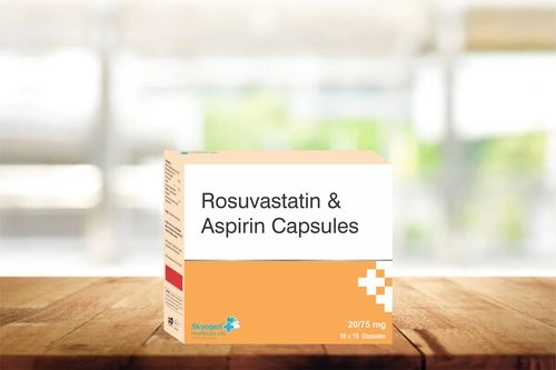 Rosuvastatin 20 Mg And Aspirin 75 Mg Capsules
