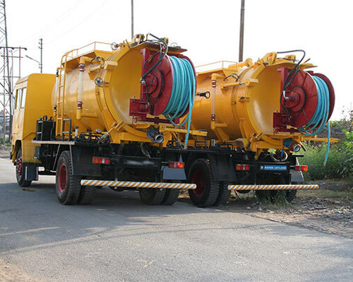 6000 Ltr Hydraulic Sewer Cum Jetting Machine