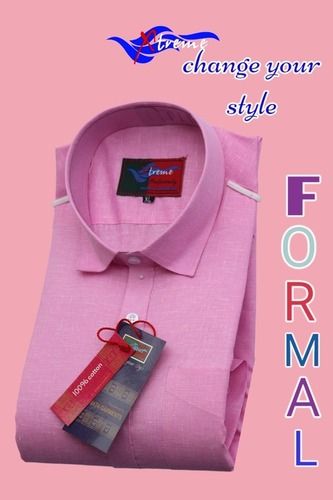 Comfortable Washable Casual Wear Mens Formal Shirts