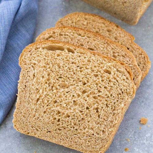 Fresh Whole Wheat Bread For Breakfast Use