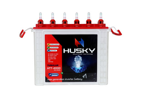 Heavy Duty Long Lasting Husky Tall Tubular Inverter Battery