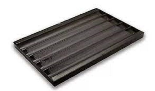 Heavy-Weight Aluminized Steel Rectangular Baguette Baking Tray