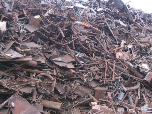 White Industrial Melting Steel Scrap