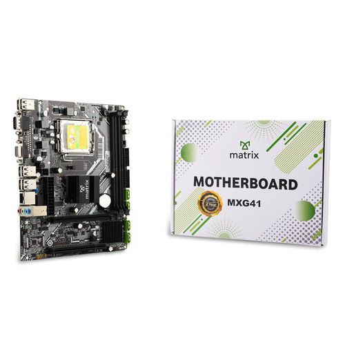 Matrix Mxg41 Ddr3 Computer Motherboard Dimension(L*W*H): 26*5*20  Centimeter (Cm)