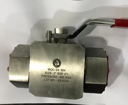 Rust Free Stainless Steel Hydraulic Ball Valve