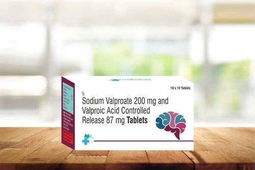 Sodium Valproate 200mg And Valproic Acid Controlled Release 87mg Tablets