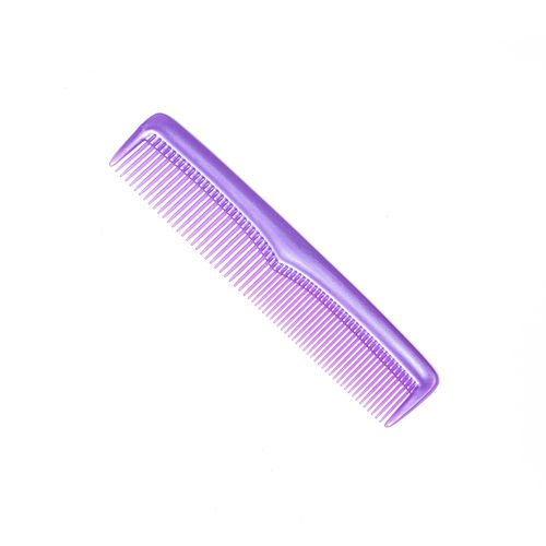 6 Colour Flat Type Plastic Pocket Comb