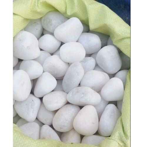 white quartz pebbles