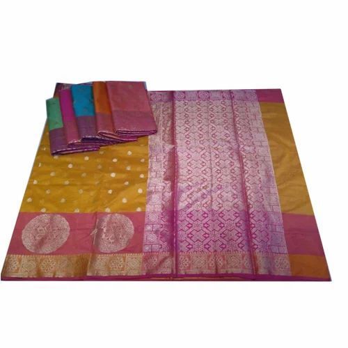 Steel Casual Wear Shrink Resistant Lightweight Designer Printed Silk Sarees For Ladies