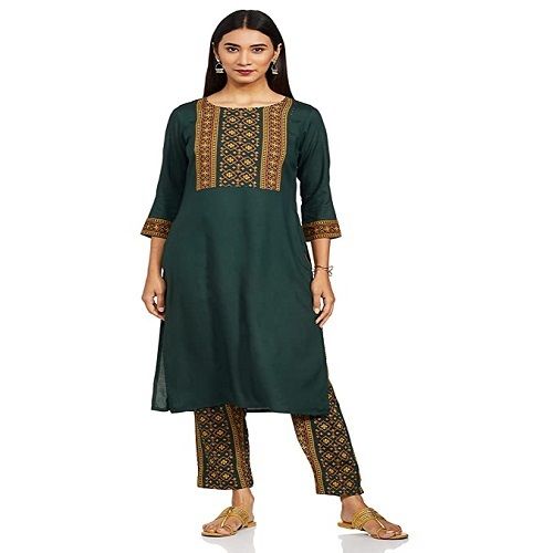 Printed Cotton Salwar Suit For Party Wear