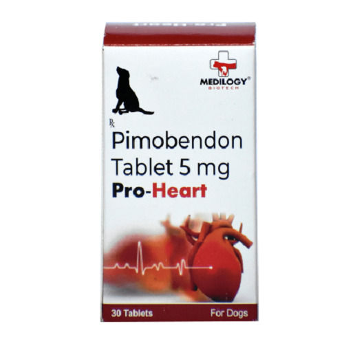 Veterinary Pharmaceutical Pimobendan Tablet 5mg For Dog, 30 Tablets Pack 