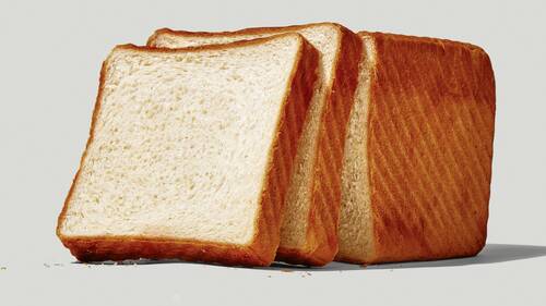  होममेड शुगर फ्री व्हाइट सैंडविच ब्रेड 
