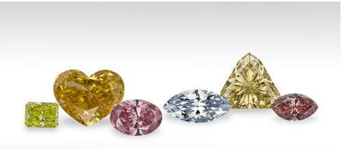 Multi-Shape Fancy Cut Colored Diamonds