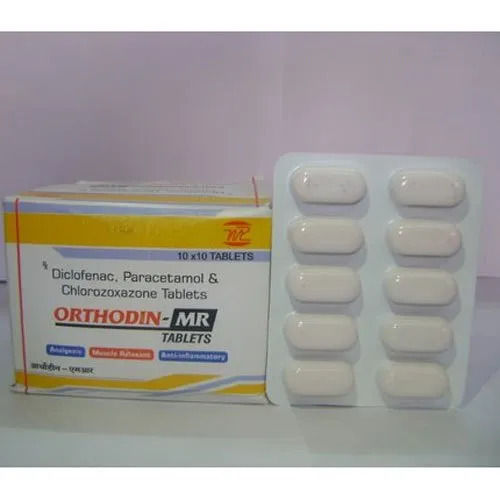 Diclofenac Potassium Paracetamol And Chlorzoxazone Tablet