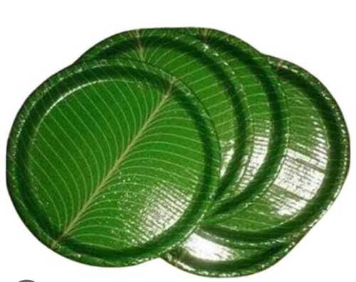 Eco-friendly Heat And Cold Resistant Single Compartment Round Paper Plates